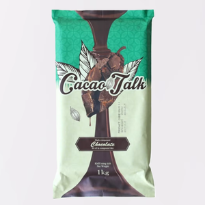 Bloque de chocolate compuesto al por mayor de calidad superior OEM/ODM Bloque de cacao de chocolate negro de panadería HALAL para fabricantes y minoristas - Product Image 1