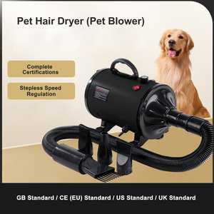 <b>Pet</b> <b>Hair</b> <b>Dryer</b> Force Air Blower Multiple Nozzles for Cats and Dogs - Product Image 2