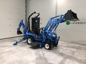 Tracteur de tondeuse à gazon LS assez utilisé avec chargeur frontal et pelleteuse à vendre | 2024 Tondeuse à gazon avec chargeur frontal et pelleteuse - Product Image 3