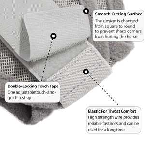 Nouveauté 2026 : Voile anti-mouches pour cheval, bonnet d'équitation, filet, chapeau, masque et voile, équipement essentiel pour cheval - Product Image 3