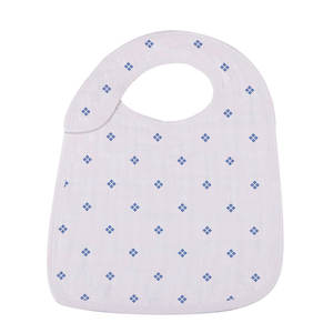 Juego de 3 baberos con estampado de flores silvestres para bebés de 0 a 12 meses con adorables motivos de animales - Product Image 4