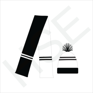 Conjunto Clásico de Gorro de Punto Multicolor con Bufanda Cálida - Product Image 6