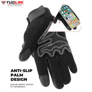 ถุงมือขี่มอเตอร์ไซค์แบบเต็มนิ้วกันน้ำระบายอากาศได้ดีถุงมือขี่มอเตอร์ไซด์แบบเต็มนิ้ว - Product Image 2