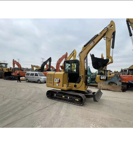 Miniexcavadora de cadenas usada CAT306 de 6 toneladas con certificación CE y cucharón. - Product Image 2
