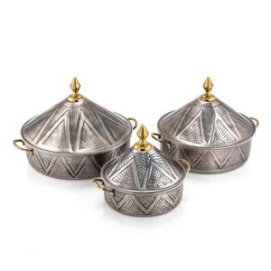 Pot de service de qualité supérieure pour la nourriture servant des ustensiles de Table à dîner Pot pour la maison hôtel vaisselle Restaurant Pot de service - Product Image 2