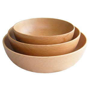 Tazón de Madera para Servir, Diseño Moderno Ecológico, Decoración para Bodas y Hogar, Colores y Tamaños Personalizados, Gran Venta - Product Image 4