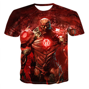 T-shirts à manches courtes unisexe 100% coton Impression numérique personnalisée par sublimation 100% polyester - Product Image 6