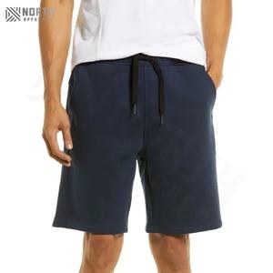 Pantalones Cortos Deportivos Personalizados con Logotipo para Hombre, Transpirables, de Secado Rápido, Cintura Elástica, Ecológicos, Casuales, de Algodón y Elastano para Fitness - Product Image 1