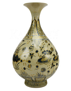 Florero de Metal Moderno para Piso, Tamaño M, de Vishal Handicraft, para Decoración del Hogar, Bodas, Cumpleaños - Alta Calidad - Product Image 2