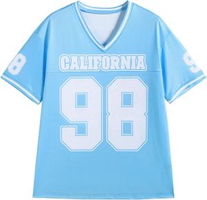 Uniformes de Fútbol Americano Personalizados de Primera Calidad, Camisetas Transpirables con Mangas de Malla Absorbente de Sudor para Hombre - Product Image 3