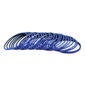 Conjunto de brazaletes indios Bollywood, brazalete de metal liso, pulseras, bisutería para mujeres y niñas (juego de 24) - Product Image 6