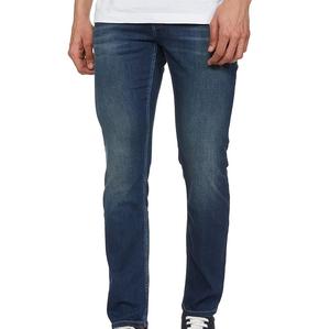 กางเกงยีนส์ผ้ายืดสำหรับผู้หญิงมาใหม่กางเกงยีนส์สีน้ำเงินขาดลำลองกางเกงยีนส์สตรีกางเกงทรงหลวมขาบาน - Product Image 6