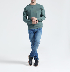 Alta calidad 100% algodón hombres pulóver sudaderas de gran tamaño con Puff impresión Streetwear sudadera para hombres - Product Image 2