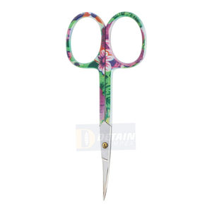 Ciseaux de manucure russes de haute qualité lame de coupe incurvée avec manche en céramique ciseaux à cuticules de cisaillement des ongles de beauté tranchante - Product Image 2