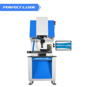 Perfect Laser Factory Direct Sale 20W 50W Photovoltaic Silicon Solar Cell Battery Wafer Fiber Laser Scribing Cutting Machine