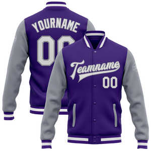 Streetwear décontracté pour hommes de qualité supérieure Varsity Jacket Motif solide Manches en cuir personnalisées Brodé Chenille College Baseball Style - Product Image 5