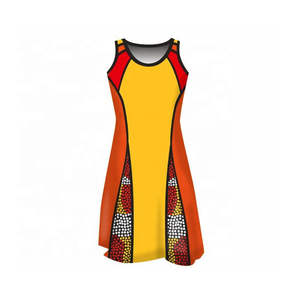 Jupe de netball, robe unie, vêtements de sport pour femmes, uniforme de netball, conception personnalisée, qualité supérieure, 100% polyester, coupe-vent, rapide - Product Image 6