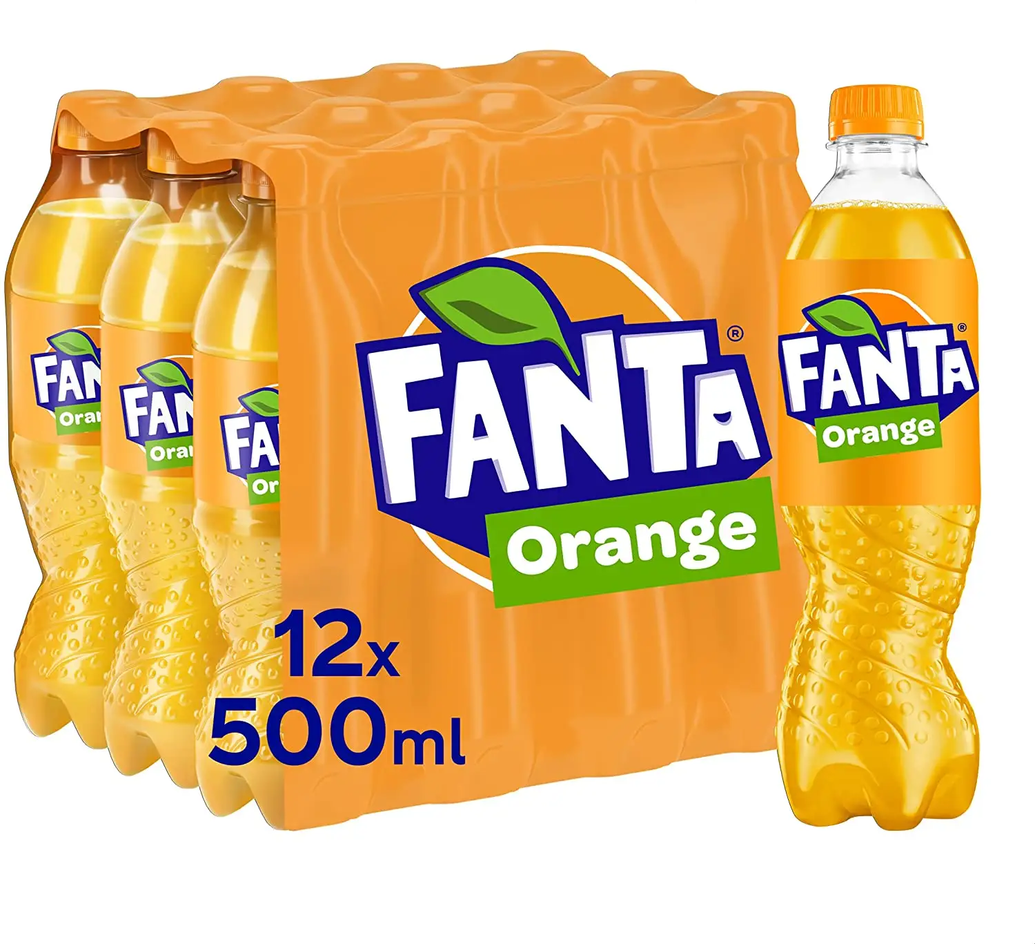 Fanta Wholesale Fruity Soda Hot Sale Carbonated Drink 500ml Soft Drink Fruity Drink Grape Apple Flavor