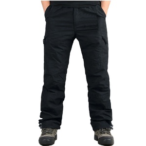 Pantalones de esquí de invierno impermeables personalizados para hombre con bolsillos ajustables Pantalones de nieve a prueba de viento - Product Image 1