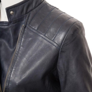 Chaqueta de Cuero para Mujer, Diseño Nuevo, Original, Única, Venta Caliente, Chaquetas de Cuero para Mujer al por Mayor, Nueva Moda - Product Image 5