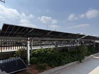 Kit de panneaux solaires 1000W, système de montage au sol, système de suivi des panneaux solaires avec contrôleur intelligent