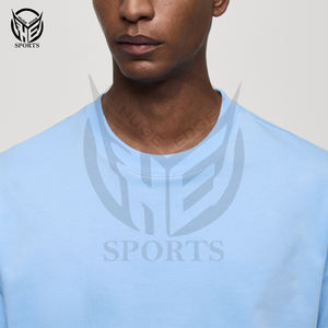 Streetwear t-shirt en coton pour hommes impression personnalisée t-shirt léger au design simple - Product Image 4