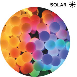 6,5 m. Luci solari a stringa con 30 LED, 8 funzioni multicolore (Electro DH 79.760/6.5/RGB) - Product Image 1