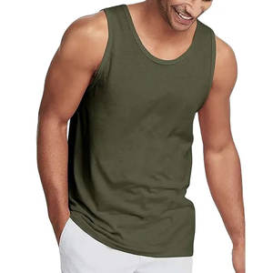 Débardeurs en coton pour hommes de haute qualité respirant Gym et course à pied sport entraînement sans manches haut musculaire direct du fabricant - Product Image 4