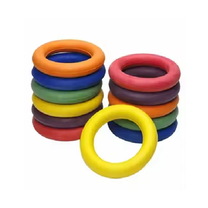 Multi-Color Circular Tennikoit Sport <b>Rings</b> Set Non-Toxic Rubber in <b>Plain</b> Dotted Styles Wholesale Available - Product Image 5