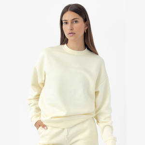 ชุดวอร์มผ้าฟลีซ2ชิ้นสำหรับผู้หญิงชุดวอร์มผ้าคอตตอนสำหรับ100% โลโก้แบบกำหนดเอง - Product Image 4