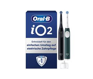 Brosse à dents électrique Oral-B iO Series 3, brosse à dents électrique, double pack, 2 brosses de rechange, 3 modes de nettoyage - Product Image 1