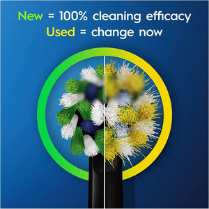 Lot de 10 têtes de brosse à dents de remplacement pour OlB Clean EB50BRB Gum Care Professional Electric Toothbrush - Product Image 4