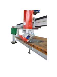 เครื่องตัดหิน 450 มม. ตัดได้สูงสุดแบบอัตโนมัติ 3 แกน เครื่องเลื่อยตัดหินแบบ CNC - Product Image 5