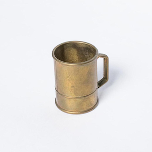 Récipients de stockage de riz en laiton faits à la main Tasses à mesurer en laiton de qualité de luxe meilleure vente vente - Product Image 2