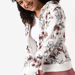 Moda de gran tamaño mujeres sudaderas con capucha logotipo personalizado-color 100% algodón polar mujeres anti-pilling transpirable sudaderas con capucha para mujer - Product Image 5
