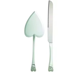 Juego de cuchillos y servidor de pastel de metal decorativo y funcional con atractivo estético moderno para pasteleros y panaderos profesionales - Product Image 5