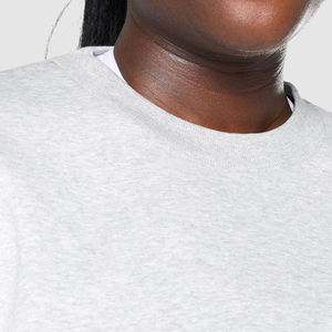 Sudaderas lisas personalizadas al por mayor, nuevas, con logotipo personalizado, sudadera básica 2024 sin capucha para hombre - Product Image 5