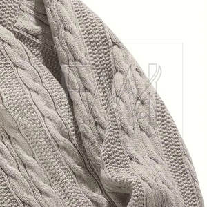 Pulls tendance en laine doublée à col rond et double boutonnage de haute qualité pour l'hiver, design personnalisé, tricotés pour l'extérieur - Product Image 6