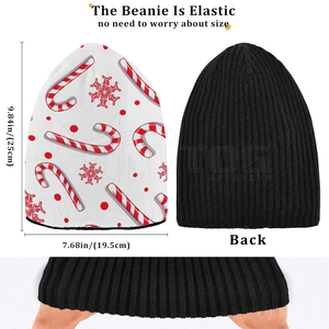 Gorro de Navidad unisex de tamaño personalizable directo de fábrica con bordado a mano 100% lana para ventas en línea Etiqueta Privada - Product Image 4