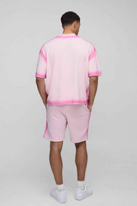 T-shirt surdimensionné Boxy à coutures délavées pour homme 100% coton - Product Image 3