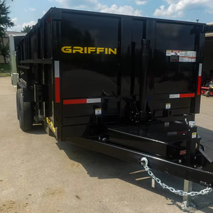 Remolque Volquete Telescópico 7x16 con Laterales de 4 pies (2), Ejes de 7K, 14k GVWR, para Uso Agrícola, Componentes Principales Disponibles, Nuevo y Usado, 1 Año - Product Image 1