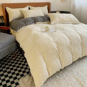 Housse de couette de qualité supérieure 100% coton, logo personnalisé, 300 fils, imperméable, écologique, anti-boulochage, moderne - Product Image 5