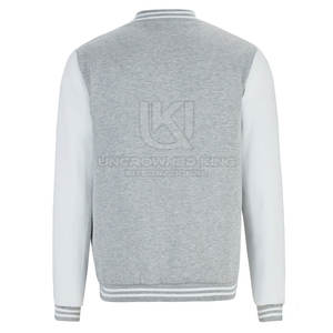 Chaqueta Letterman de Diseño Nuevo en Color Sólido para Hombre, Ropa de Calle Abrigada, Chaqueta Letterman de Invierno para Hombre - Product Image 2