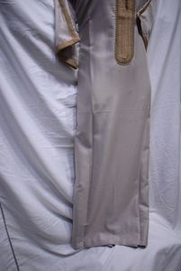 Túnica Marroquí Thorbes Lista para Usar, de Lino, Seda y Poliéster, Informal, Transpirable, para Adultos, Talla Grande, Otoño, Personalizada, ODM - Product Image 5