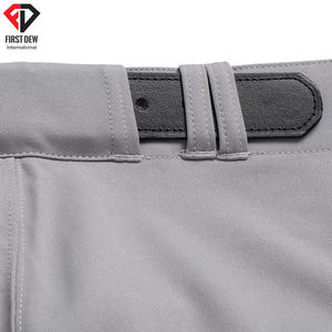 Offre Spéciale nouvelle mode Top qualité personnalisé dernier Style confortable équipe de vêtements de sport 100% Polyester tissu fait pantalon de Baseball pour hommes - Product Image 3