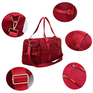 Servicio OEM, Venta de Fábrica, Bolsa de Gimnasio de Viaje de la Marca SUH INTERNATIONAL, Diseño Personalizado, 100% Poliéster, Material de Alta Calidad - Product Image 6