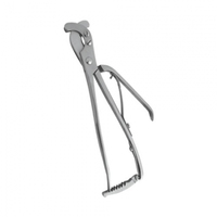 INSTRUMENTS CHIRURGICAUX NAVEL Pince de Castration Vétérinaire en Acier Certifiée CE pour Chevaux et Chèvres Réutilisable 12 Pouces