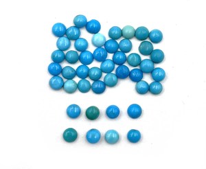 Cabujón turquesa de la Bella Durmiente azul Natural, piedra preciosa suelta certificada IGI para hacer joyas, lote de 3-8 MM - Product Image 5