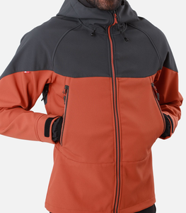 Vente en gros de veste coupe-vent tendance pour hommes veste de sport imperméable à capuche légère et décontractée avec logo personnalisé - Product Image 6