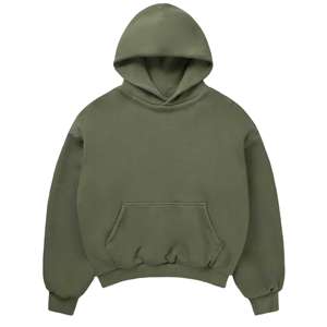 เสื้อฮู้ดดี้ สกรีนโลโก้ตามสั่ง ผ้าฟลีซหนานุ่ม 430gsm ทรงหลวม ใส่ได้ทั้งชายและหญิง ผ้าฝ้าย 100% - Product Image 1